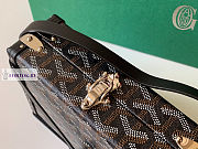 Goyard Minaudière Trunk Black Bag 16.5x11.5x5cm - 2