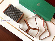 Goyard Minaudière Trunk Brown Bag 16.5x11.5x5cm - 6