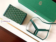 Goyard Minaudière Trunk Green Bag 16.5x11.5x5cm - 6