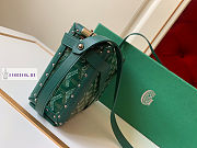 Goyard Minaudière Trunk Green Bag 16.5x11.5x5cm - 4
