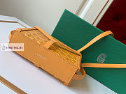 Goyard Minaudière Trunk Yellow Bag 16.5x11.5x5cm - 4