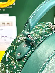 Goyard Alto Hatbox Bag Green 16.5x7x18cm - 3