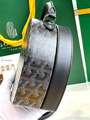 Goyard Alto Hatbox Bag Black 16.5x7x18cm - 6