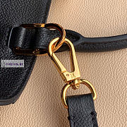 LV Montaigne BB Empreinte Leather Black M41053 29x20x13 - 5