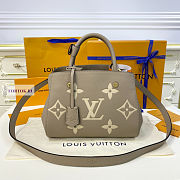 LV Montaigne BB Grey Empreinte Leather M41053 29x20x13cm - 1