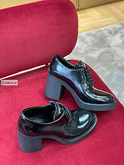Prada Black Leather Boots 7.5cm - 2