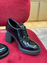 Prada Black Leather Boots 7.5cm - 5