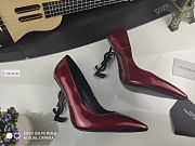 YSL Patent Leather Red Pumps 11cm - 6