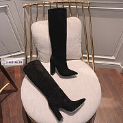 YSL Black Suede Boots - 4