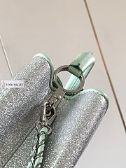 LV Capucines BB Silver and Mint Bag 27x18x9cm - 4