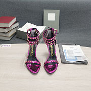 Tom Ford Padlock Chain Pink Pumps - 5