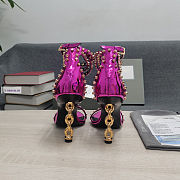 Tom Ford Padlock Chain Pink Pumps - 3