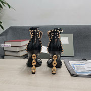 Tom Ford Padlock Chain Black Pumps - 4