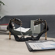 Tom Ford Padlock Chain Black Pumps - 5