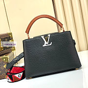 LV Capucines MM Black M59020 31.5x20x11cm - 4