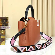 LV Capucines MM Brown M59020 31.5x20x11cm - 4