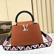 LV Capucines MM Brown M59020 31.5x20x11cm - 5