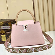 LV Capucines MM Pink M59020 31.5x20x11cm - 2