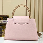 LV Capucines MM Pink M59020 31.5x20x11cm - 4