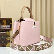LV Capucines MM Pink M59020 31.5x20x11cm - 5