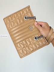 Gucci Marmont Small Tote Bag Rose Beige 26.5x19x11cm - 2