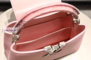 LV Capucines Pink 21x14x8cm - 6