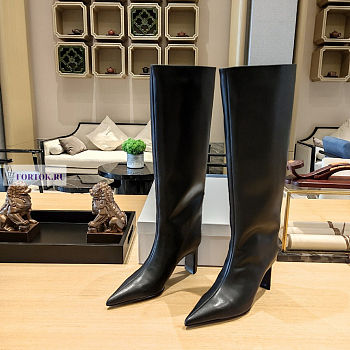 Balenciaga Black High Boots