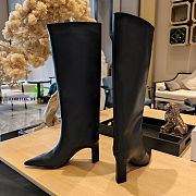 Balenciaga Black High Boots - 4