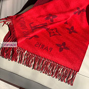 Louis Vuitton Red Scarf 190x45cm - 3