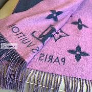 Louis Vuitton Pink & Violet Scarf 190x45cm - 6