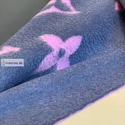 Louis Vuitton Pink & Violet Scarf 190x45cm - 2