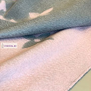 Louis Vuitton Light Pink & Grey Scarf 190x45cm - 3