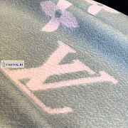 Louis Vuitton Light Pink & Grey Scarf 190x45cm - 2