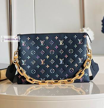 Louis Vuitton Coussin MM Multicolor Bag 34x24x12