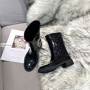 Louis Vuitton Drops Flat Half Black Boots 1A8QV0 - 3