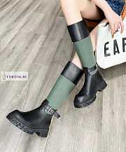 Louis Vuitton Green High Boots - 4
