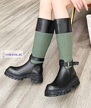 Louis Vuitton Green High Boots - 3