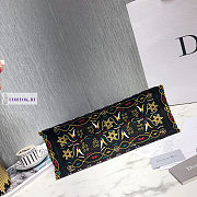 Dior Book Tote Embroidery 01 41.5x32x5cm - 5