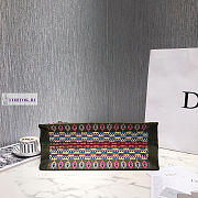 Dior Book Tote Embroidery 02 41.5x32x5cm - 6