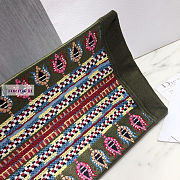 Dior Book Tote Embroidery 02 41.5x32x5cm - 3