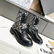 Dior D-Major Oblique Ankle Boots - 1