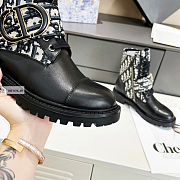 Dior D-Major Oblique Ankle Boots - 5