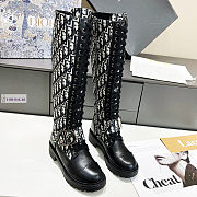 Dior D-Major Oblique High Boots - 1