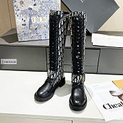 Dior D-Major Oblique High Boots - 5