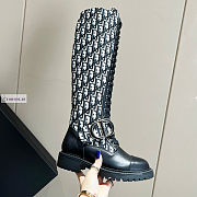 Dior D-Major Oblique High Boots - 4