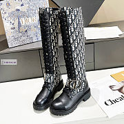 Dior D-Major Oblique High Boots - 3
