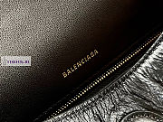 Balenciaga Downtown Small Black Leather Shoulder Bag 29x10x18cm - 2