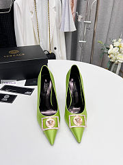 Versace Light Green Dress Pump - 1