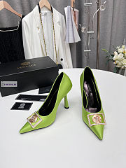 Versace Light Green Dress Pump - 5