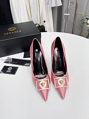 Versace Pink Dress Pump - 1